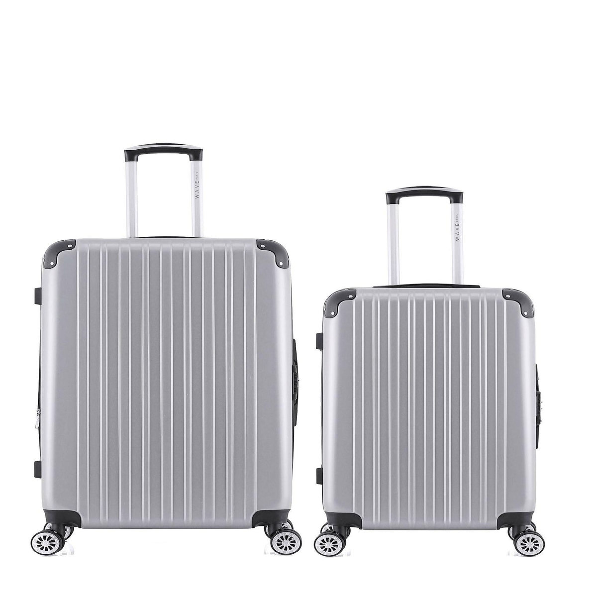 WAVE PARIS WAVE PARIS - LOT DE 2 - Valises grand format et weekend DENALI
