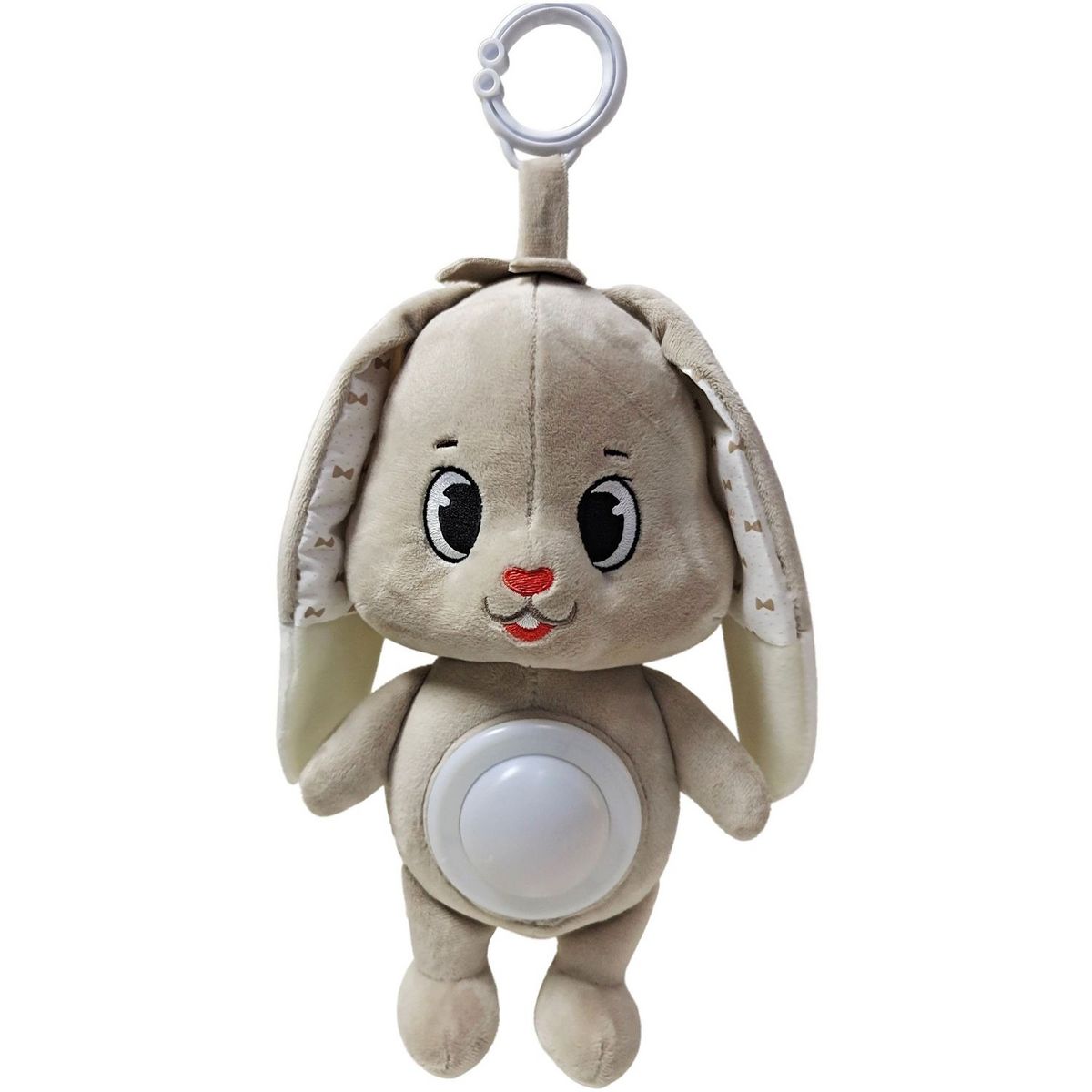 One Two Fun Ma peluche musicale Léo - Gris