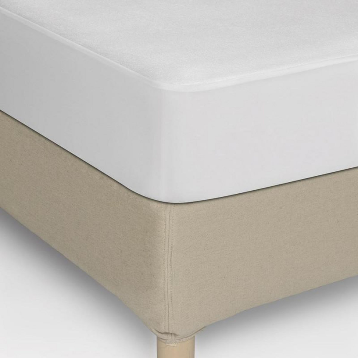 COTON PUR Protège matelas imperméable, absorbant et anti-acariens 60 x120 cm
