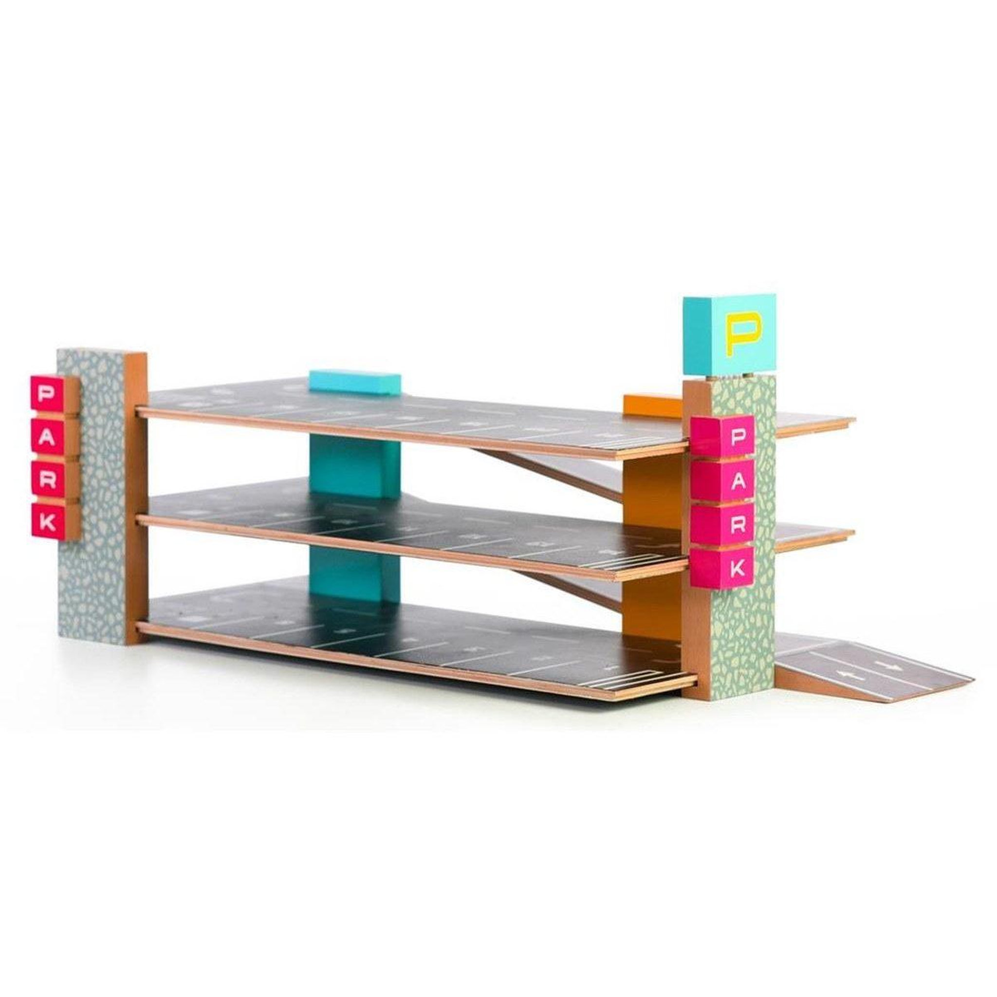 Voir la diapositive 2 : CANDYLAB Candycar World - garage magnétique