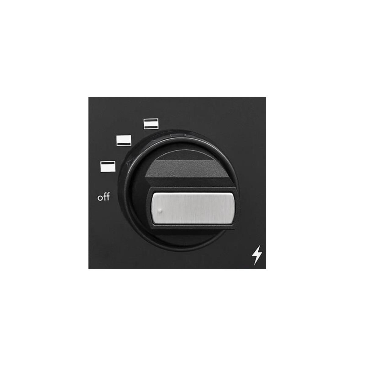 TRISTAR Four posable 19l 1300w noir - OV-3620