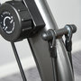 Voir la diapositive 5 : HOMCOM Vélo d'appartement semi-allongé magnétique écran LCD multifonction selle réglable 2 bandes résistance acier noir