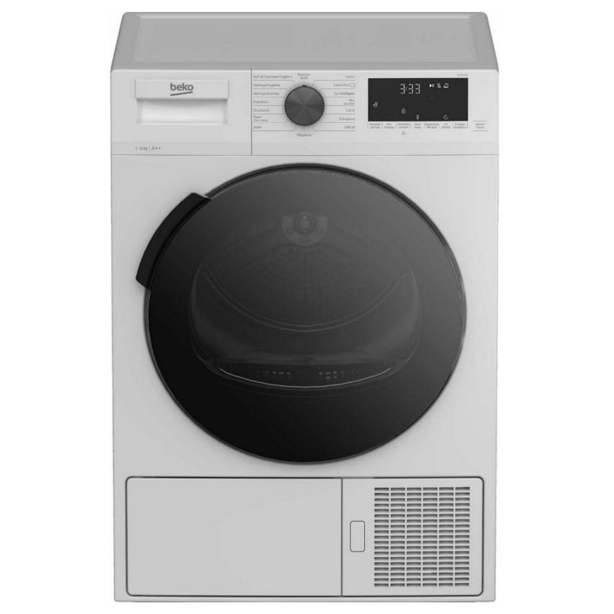 Beko Sèche-linge pompe à chaleur à condensation 11kg - dh11412cx0w