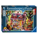 Puzzle en bois 500 pièces Ravensburger Forêt fantastique - Puzzle