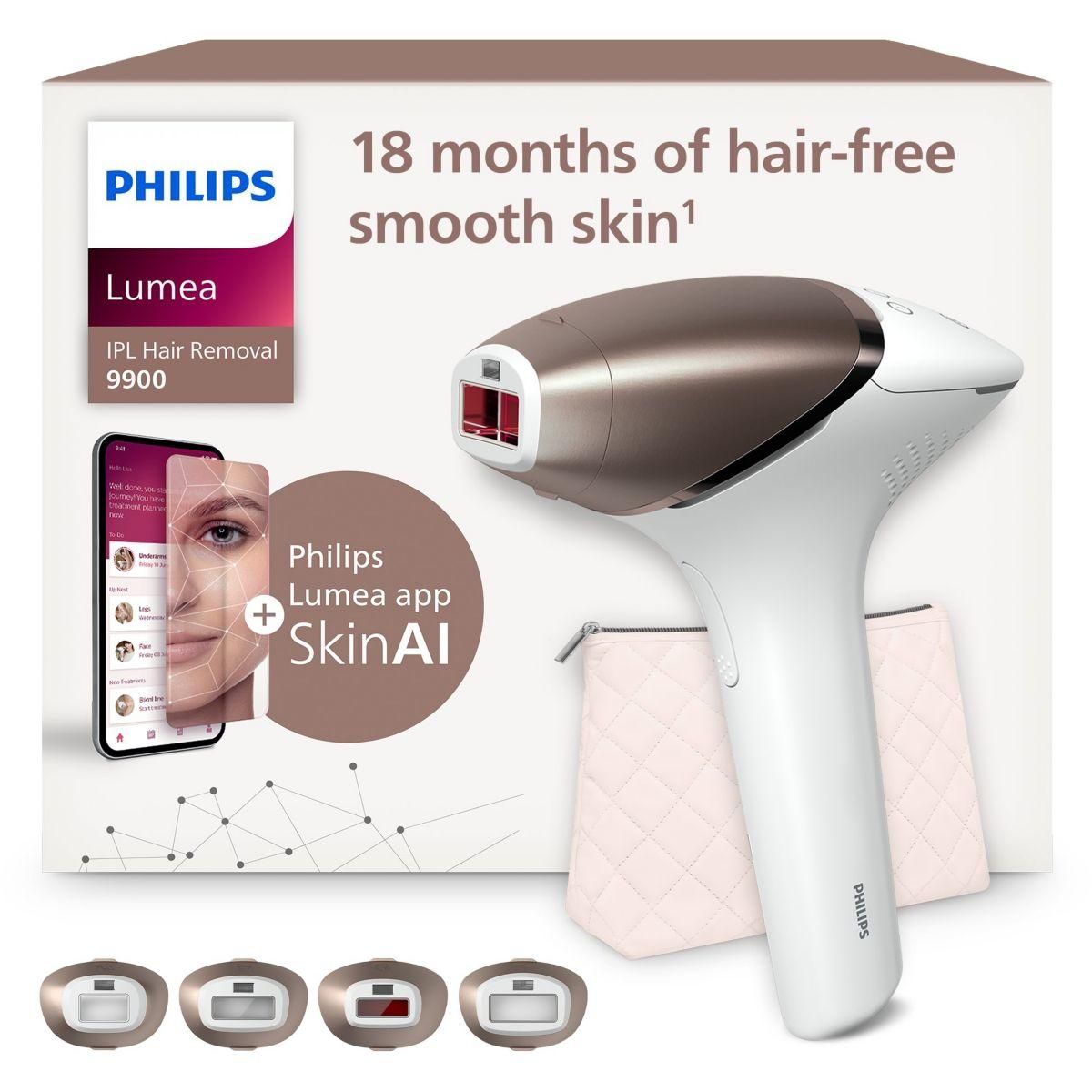 Philips Epilateur lumière pulsée IPL BRI951/01 SERIE 9000