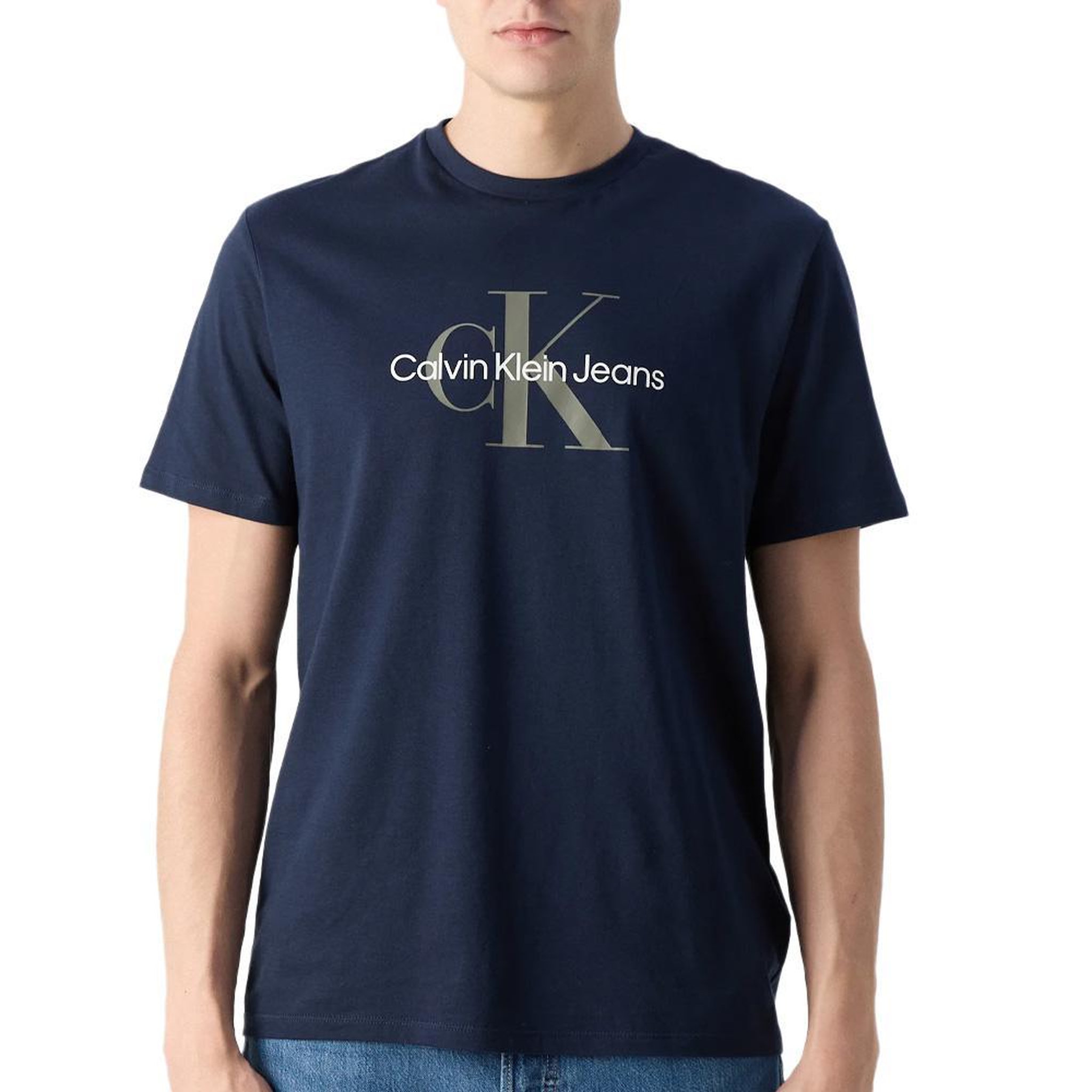 CALVIN KLEIN JEANS T-Shirt Marine Homme Calvin Klein Jeans Hero