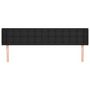 Voir la diapositive 3 : VIDAXL Tete de lit avec oreilles Noir 203x16x78/88 cm Similicuir