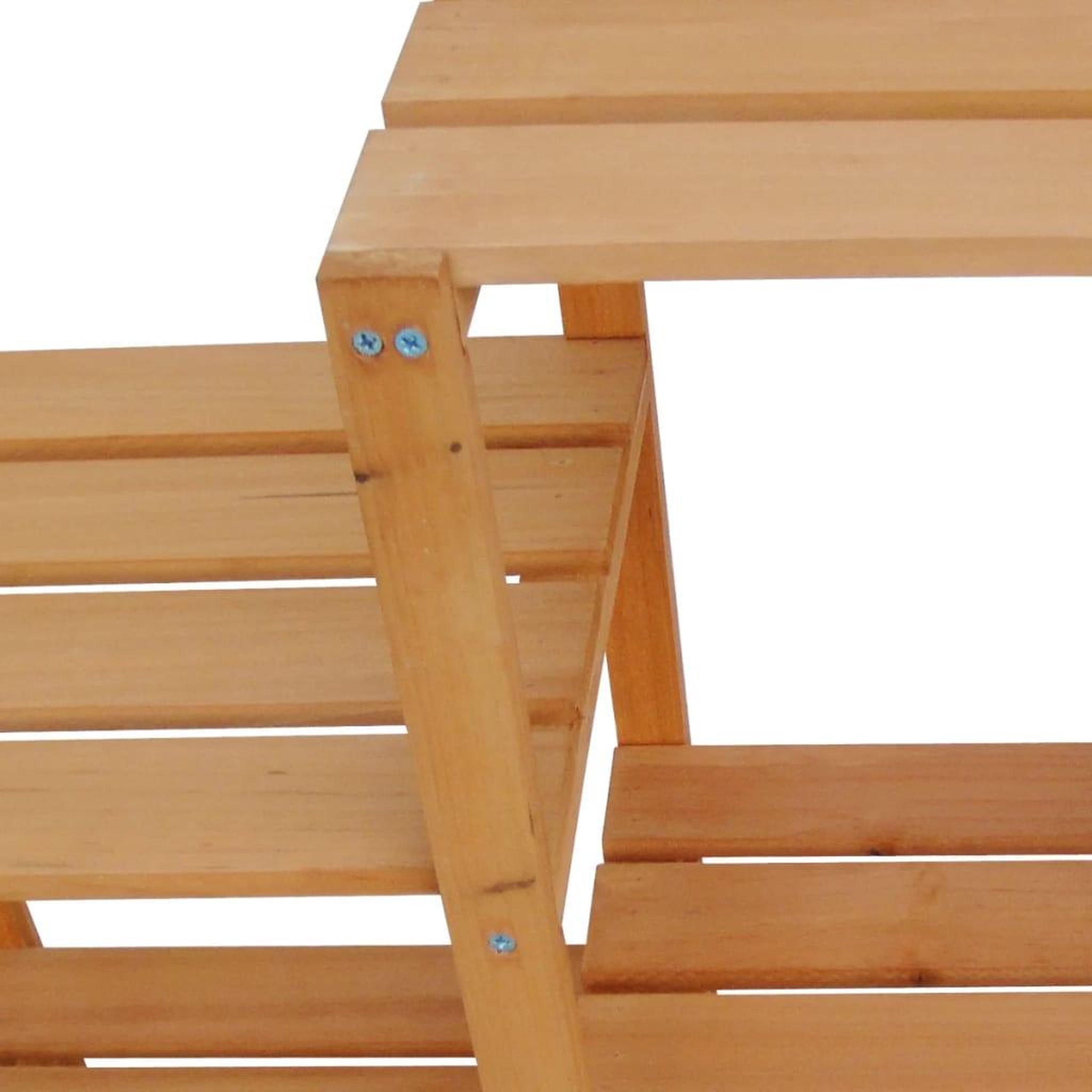 Voir la diapositive 3 : VIDAXL Support de jardiniere 97 x 31 x 87 cm