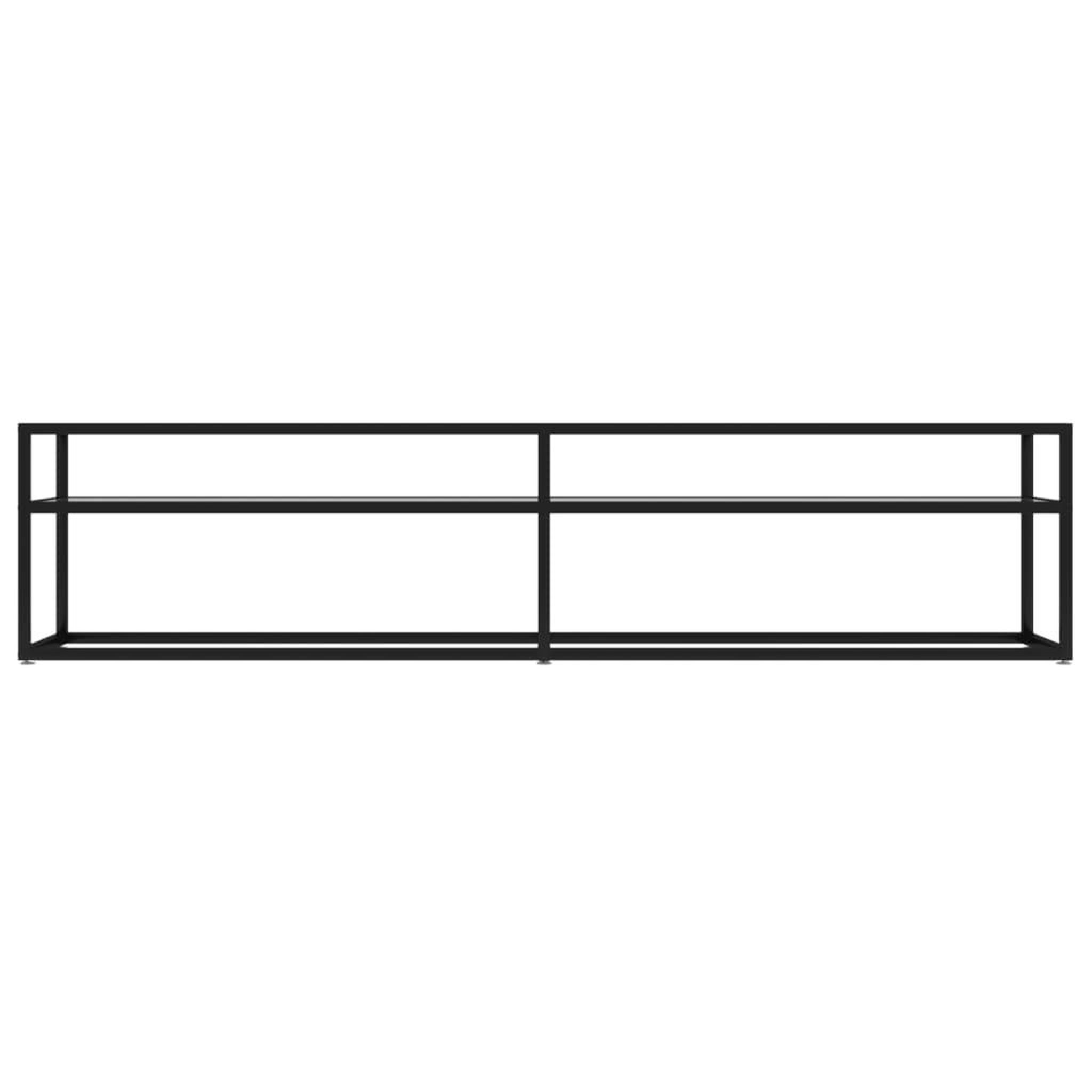 Voir la diapositive 3 : VIDAXL Meuble TV Transparent 180x40x40,5 cm Verre trempe