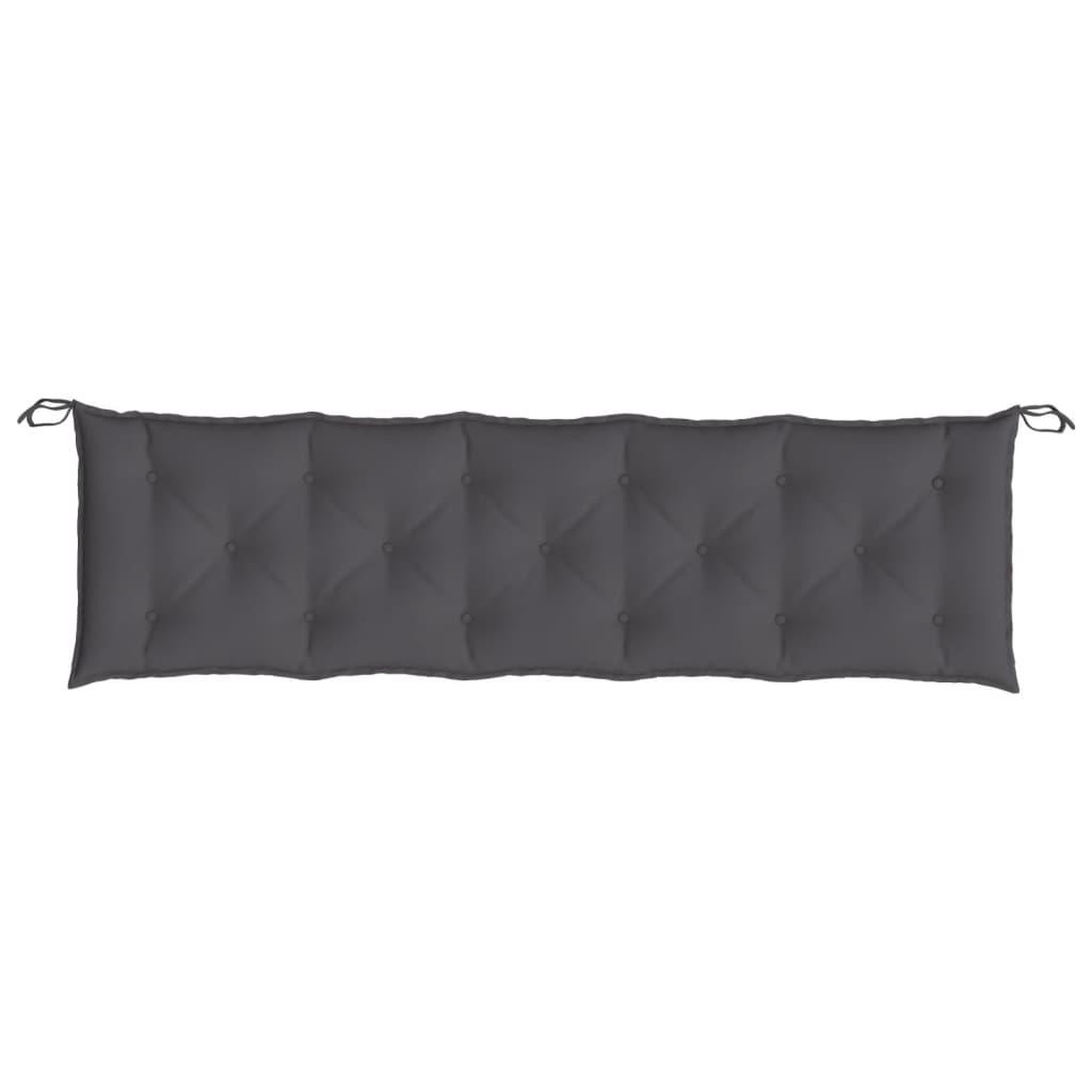 Voir la diapositive 4 : VIDAXL Coussin de banc de jardin anthracite 180x50x7 cm tissu oxford