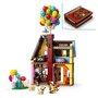LEGO Disney 43217 -  La Maison de « Là-Haut », Jouet avec Ballons, Figurines Carl, Russell et Doug, Maquette Collection, 100ème Anniversaire Disney, Idée Cadeau Iconique