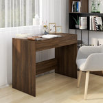 VIDAXL Bureau Chene marron 101x50x76,5 cm Bois d'ingenierie