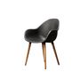 Voir la diapositive 3 : IDCOM Lot de 4 fauteuils de jardin - Coque noir - VINY