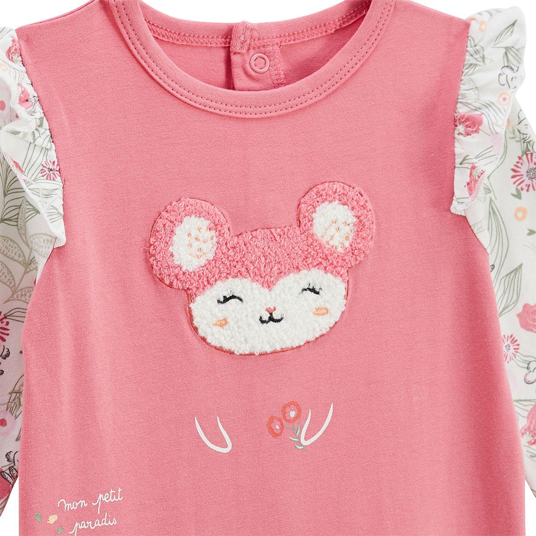 Voir la diapositive 4 : PETIT BEGUIN Pyjama bébé anaelle - fille