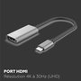 Voir la diapositive 2 : Mobility Lab Adaptateur USB-C/HDMI USB-C - HDMI 30HRZ GS