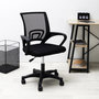 Voir la diapositive 4 : The Home Deco Factory Fauteuil de bureau noir