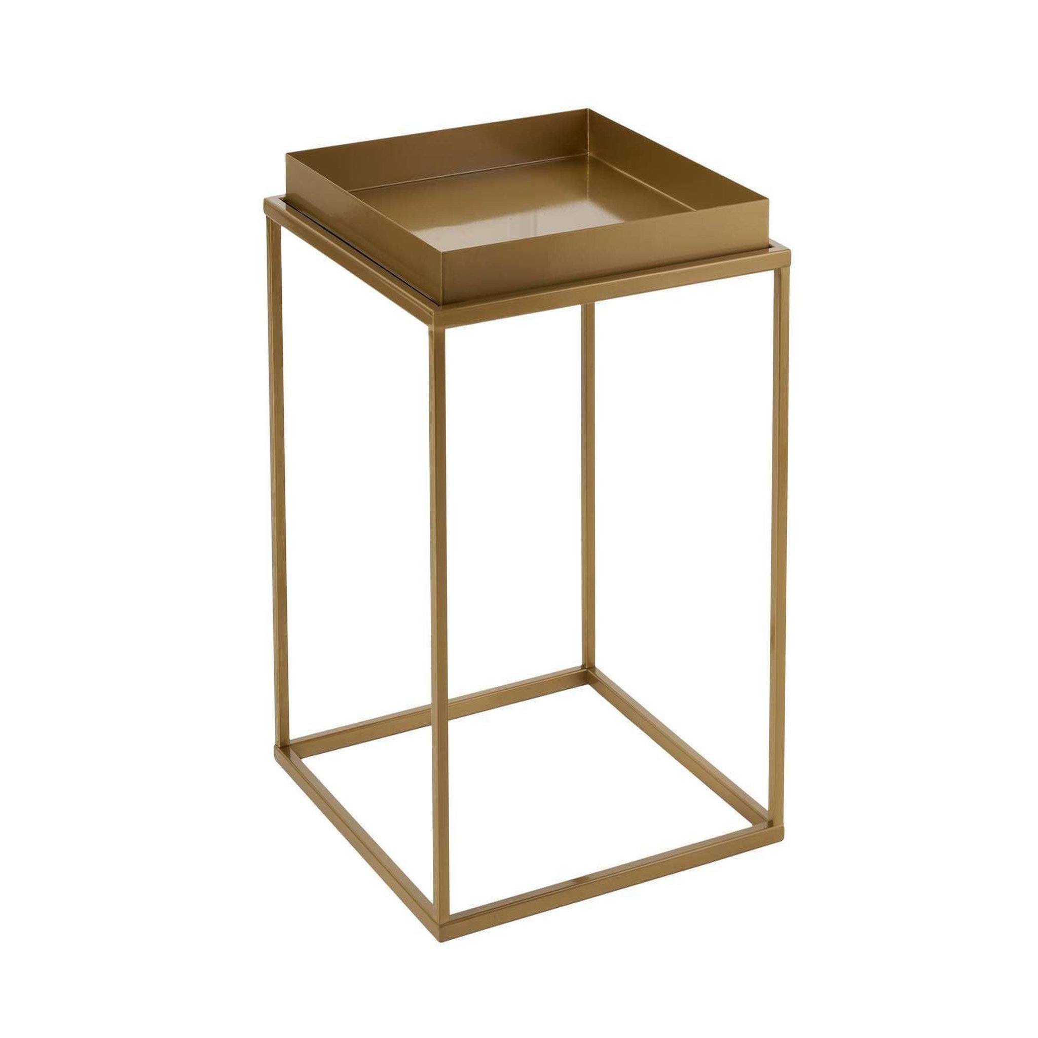 Habitat et Jardin Table basse en métal  koala  45 x 45 x 52 cm - or