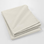 ATELIER DU COTON Drap plat 100%coton 57fils/cm2. Coloris disponibles : Violet