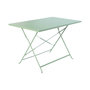 Voir la diapositive 1 : SWEEEK Table de jardin bistrot pliable - Emilia rectangle - Table rectangle 110x70cm en acier thermolaqué