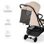 Voir la diapositive 5 : KINDERKRAFT Poussette compacte et facile à plier pour voyages et déplacements