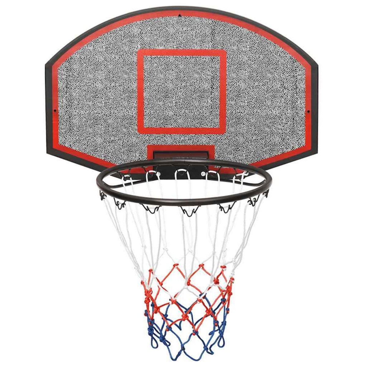 VIDAXL Panneau de basket-ball Noir 71x45x2 cm Polyethylene