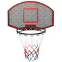 Voir la diapositive 3 : VIDAXL Panneau de basket-ball Noir 71x45x2 cm Polyethylene