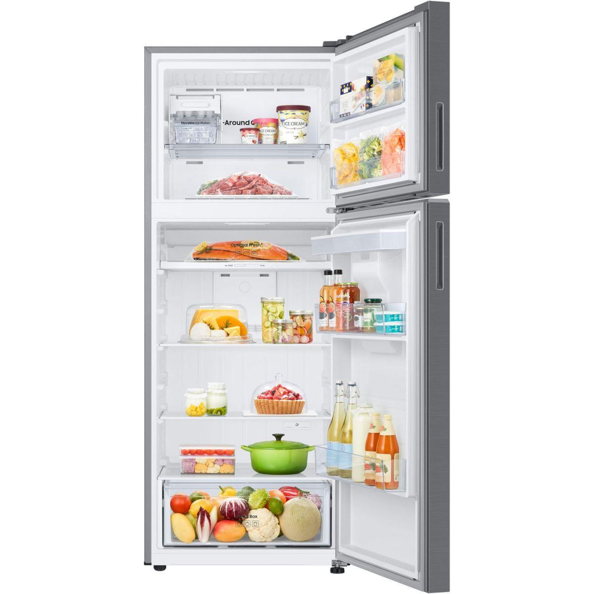 Voir la diapositive 2 : Samsung Réfrigérateur 2 portes RT47CG6726S9
