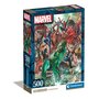 CLEMENTONI Puzzle 500 pièces : Marvel, les Avengers