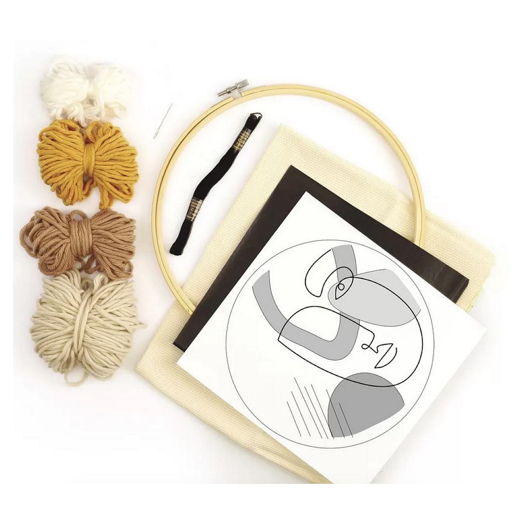 Voir la diapositive 2 : Graine créative Kit Punch Needle Line Art