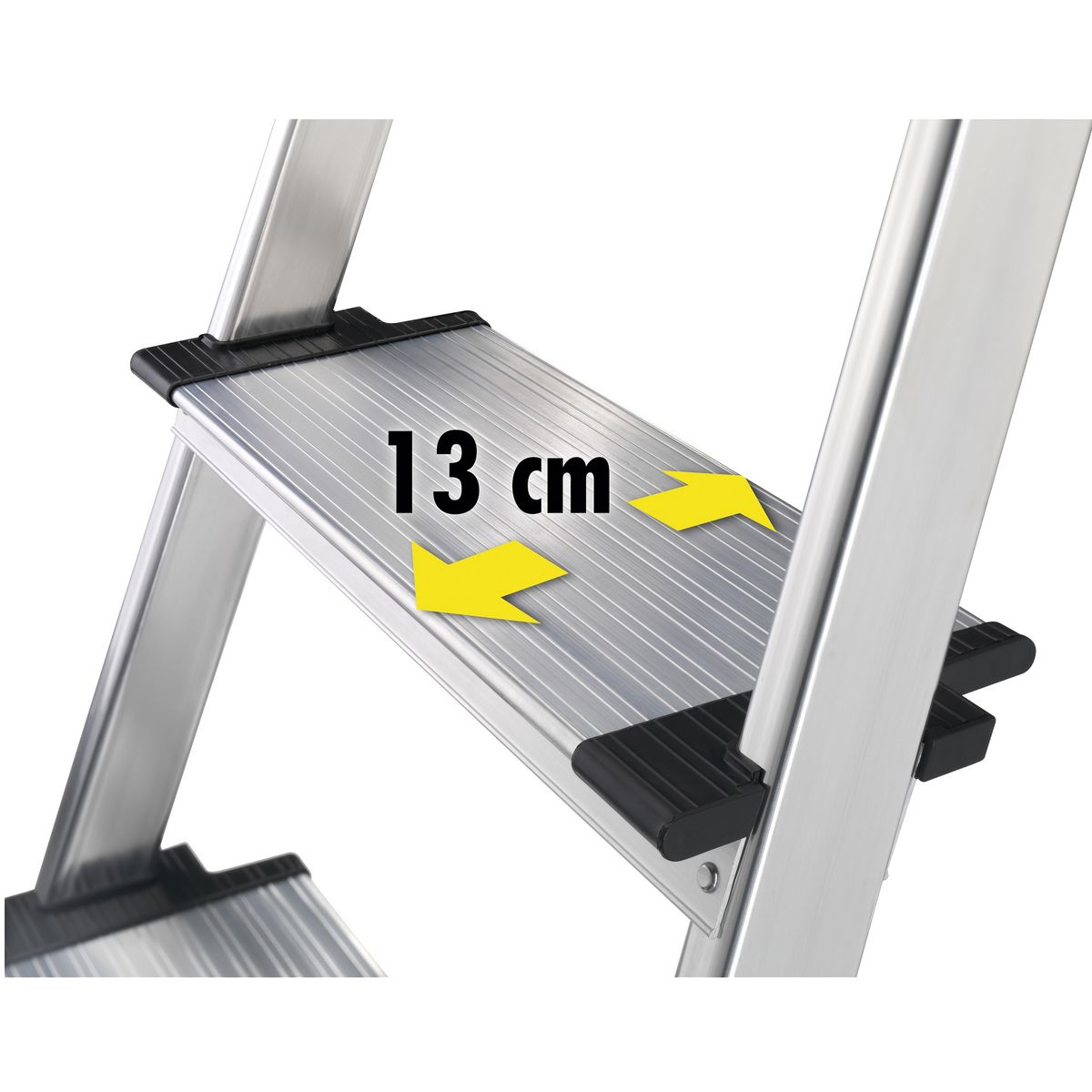 HAILO Escabeau 6 marches larges 3m05 en aluminium - PROFISTEP XXL