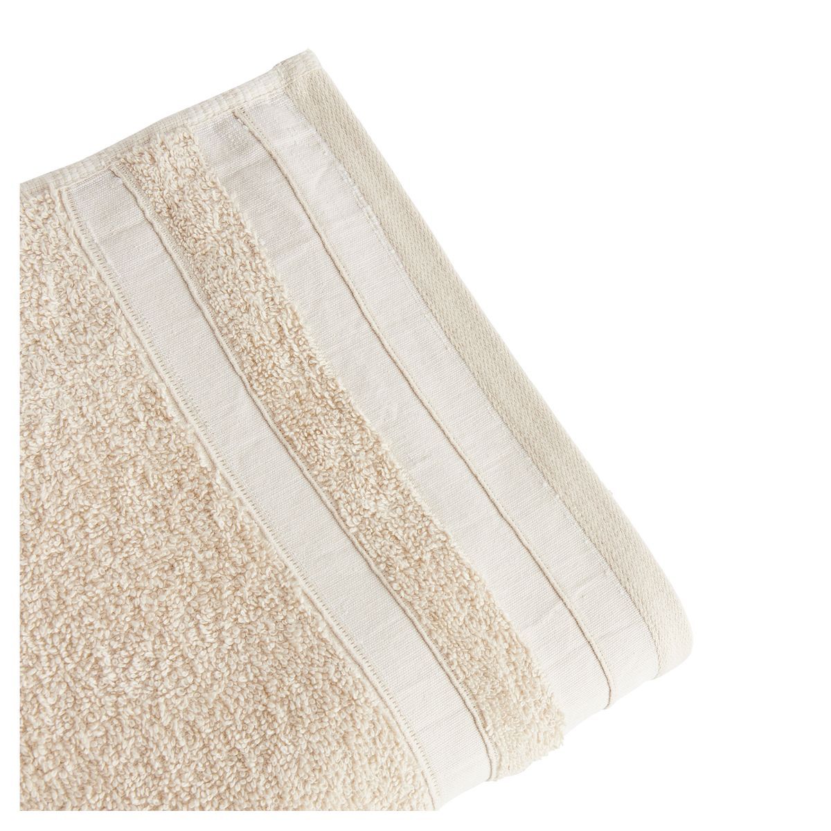 ACTUEL Drap de bain uni en polycoton recyclé 450gsm