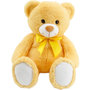 Voir la diapositive 1 : One Two Fun Ours en peluche - 50 cm - Jaune