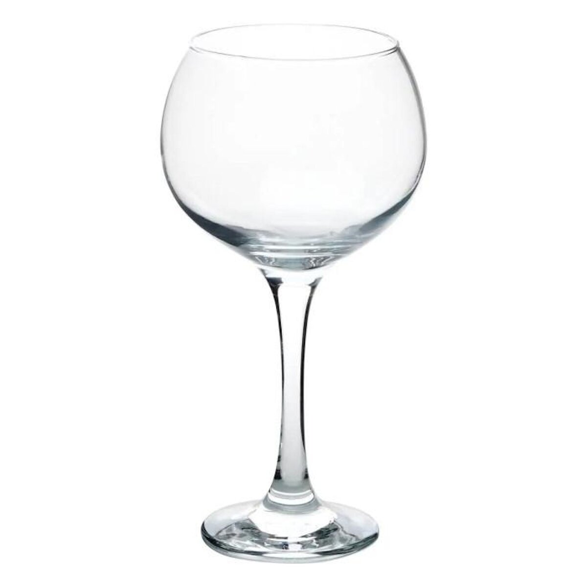 SECRET DE GOURMET Lot de 6 Verres à Pied en Verre  Gin  79cl Transparent
