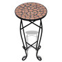 Voir la diapositive 2 : VIDAXL Table d'appoint Mosaïque Terre cuite