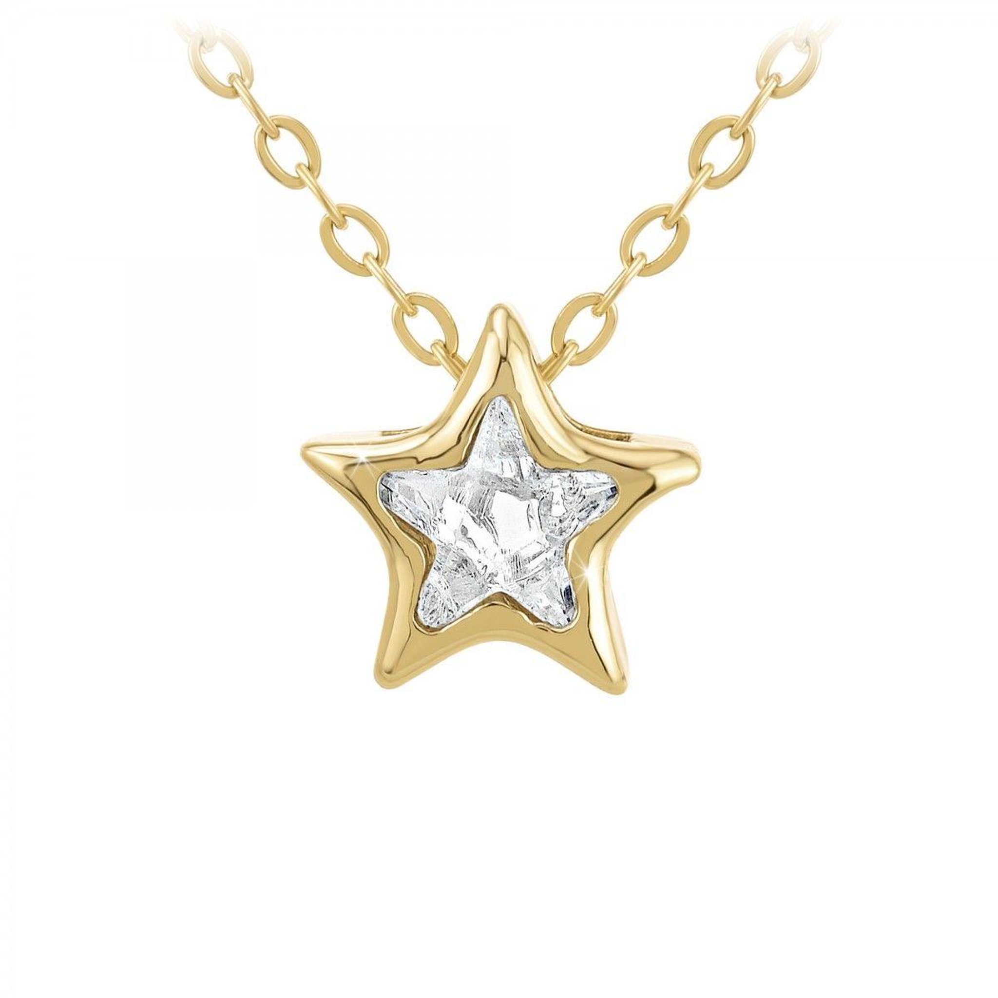 SC BOHEME Collier étoile SC Bohème orné de Zirconium