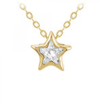 SC BOHEME Collier étoile SC Bohème orné de Zirconium