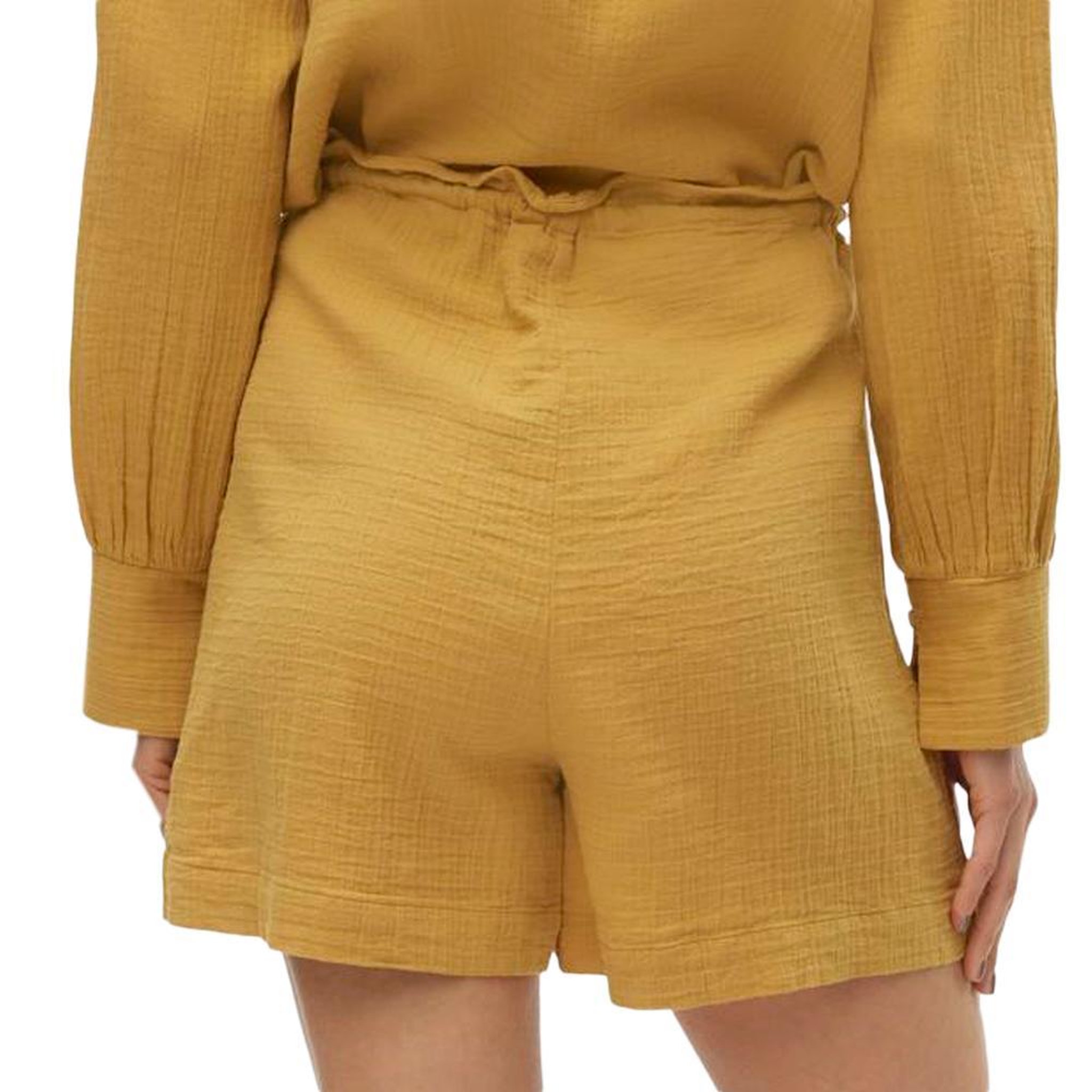 Voir la diapositive 2 : Vero Moda Short Jaune Femme Vero Moda Rikke
