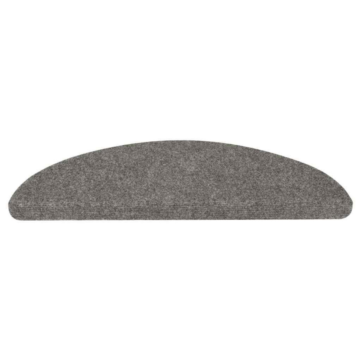 VIDAXL Tapis d'escalier auto-adhesifs 20 pcs gris 65x22,5x3,5 cm