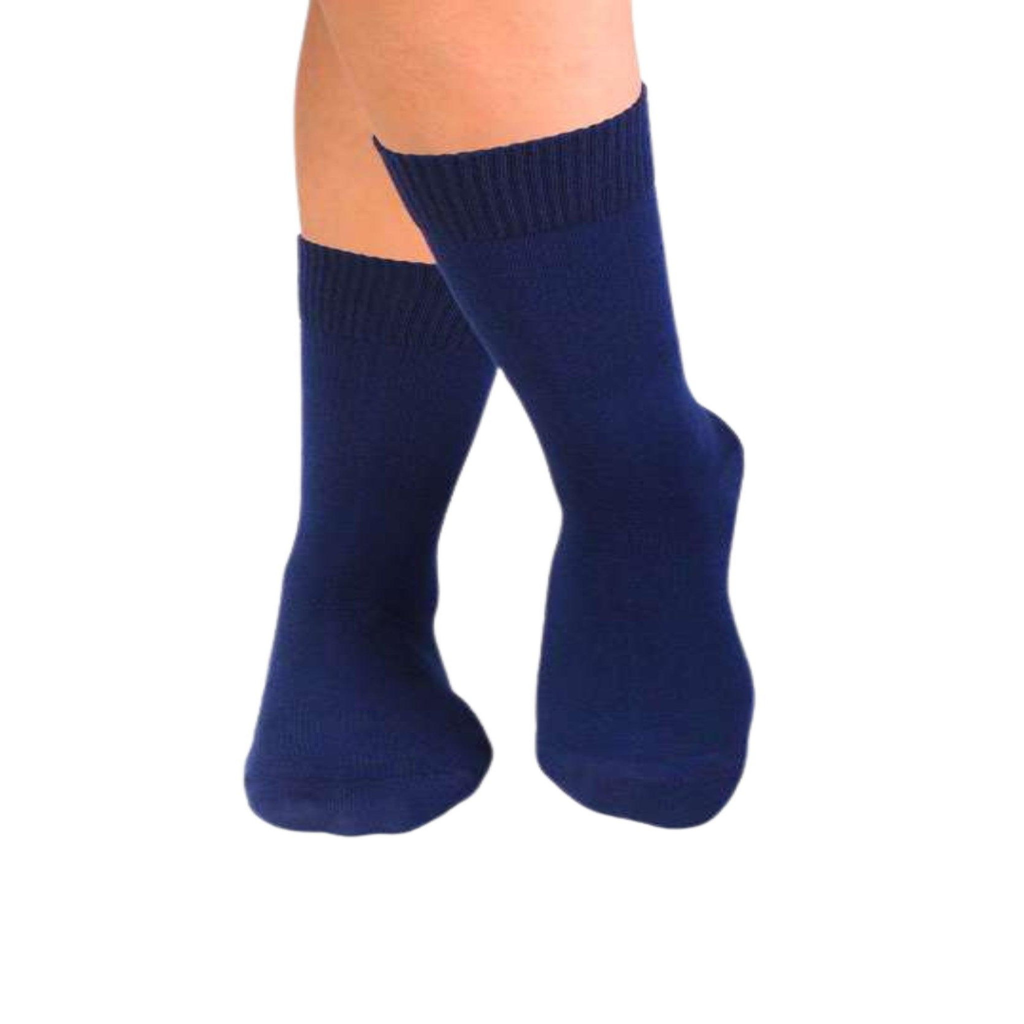 PIRIN HILL Chaussettes pour diabétiques - bleu marine. Coloris disponibles : Bleu