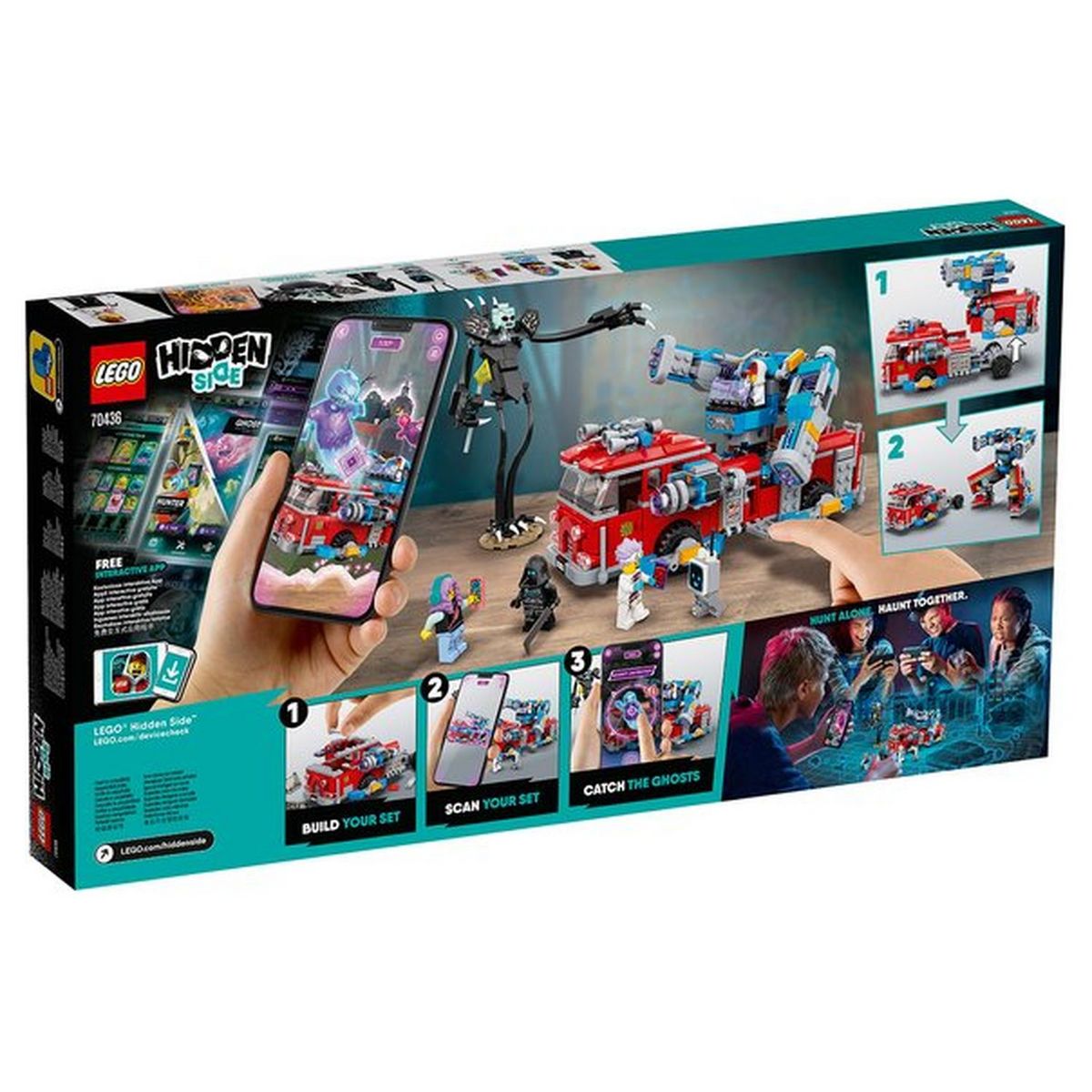 LEGO Hidden Side 70436 - Le camion de pompiers Phantom 3000