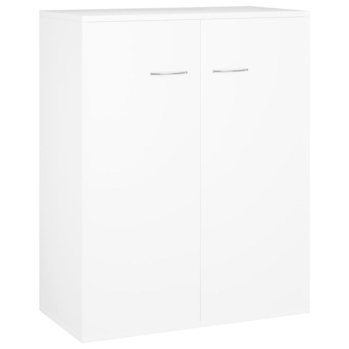 VIDAXL Buffet blanc 60x30x75 cm bois d'ingenierie