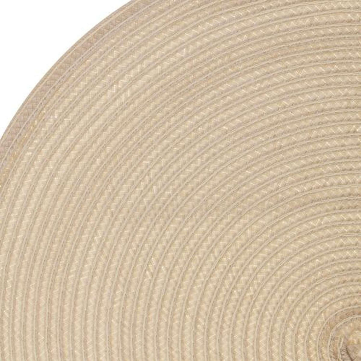 SECRET DE GOURMET Set de table Tressé Rond