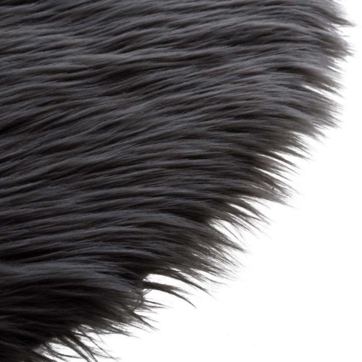 ATMOSPHERA Tapis Imitation Fourrure  Loso  90x150cm Gris