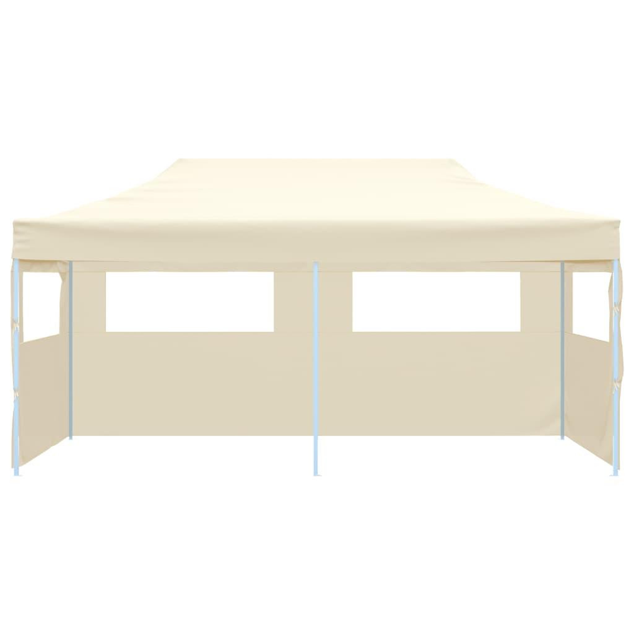 Voir la diapositive 3 : VIDAXL Tente de reception pliable creme 3 x 6 m