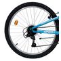Voir la diapositive 2 : Vélo VTT 24'' Tout Suspendu "Teens " pour enfant de taille a partir de 140 cm - Fourche télescopique - Cadre acier suspendu - 18 Vitesses - Dérailleur Shimano TY21 - Freins V-Brake et Jantes en aluminium