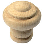 BROS Bouton bois rustique 31 BIS nature de diamètre 25mm BROS 31BN25