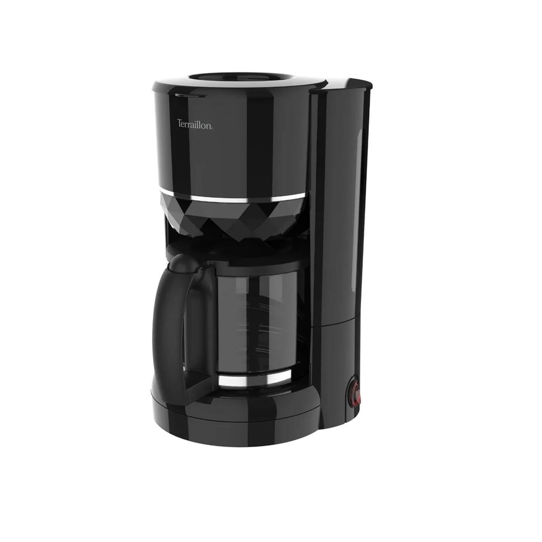 Voir la diapositive 2 : Terraillon Cafetière filtre 980w 10 tasses - 15388