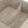 Voir la diapositive 3 : FIVE Rangement Tiroir 2 Compartiments  Dressy  24cm Beige