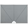Voir la diapositive 2 : VIDAXL Auvent lateral pliable de terrasse Gris 400 x 200 cm
