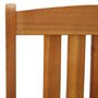 Voir la diapositive 5 : VIDAXL Chaises de jardin lot de 4 Bois d'acacia solide
